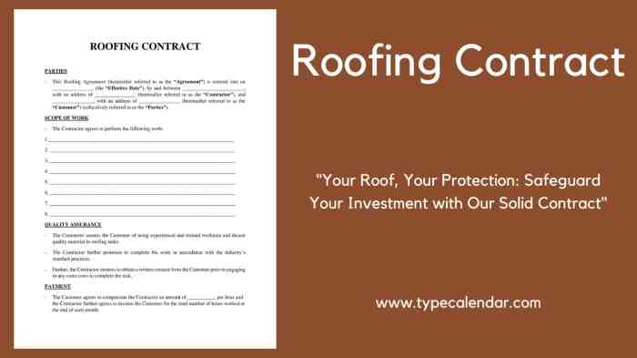 8 Free Roofing Contract Templates To Make Your Life Easier Roofing ...