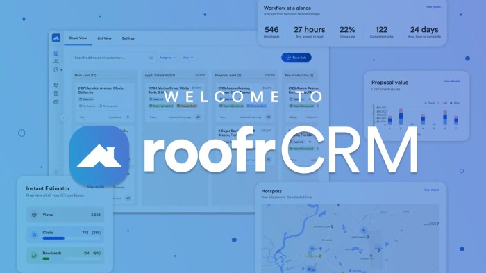 The #1 Roofing CRM | Roofr