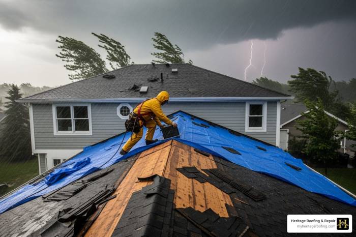 Emergency Roof Repair Guide: What To Do Right Now?
